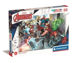 Puzzle 60 elementów Super Kolor The Avengers