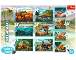 Puzzle 10w1 W świecie dinozaurów