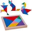 Układanka drewniana - Tangram