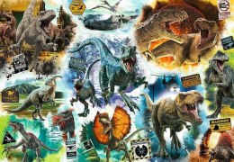 Puzzle 1000 elementów Na tropie dinozaurów Jurassic Park