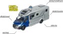 Pojazd Majorette G.S.Hymer B-Class Kamper 19 cm