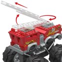 Klocki Mega Hot Wheels Monster Trucks 5-Alarm + łazik ATV Pojazd do zbudowania