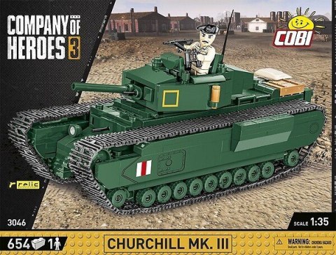 COH3 Churchill MK.III 654 klocków