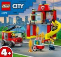Klocki City 60375 Remiza strażacka i wóz strażacki