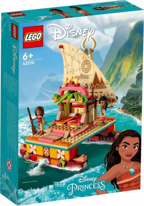 Klocki Disney Princess 43210 Katamaran Vaiany