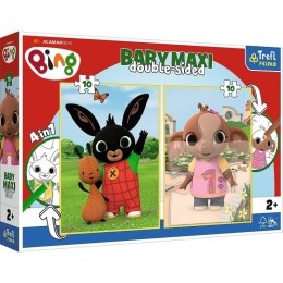 Układanka Baby MAXI 2x10 elementów Królik Bing