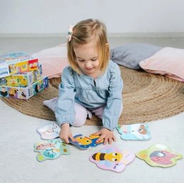 Układanka Baby Progressive Puzzle Zwierzęta egzotyczne