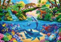 Puzzle 1000 elementów Dzika natura, delfiny