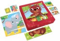 Puzzle progresywne Carotina Baby Puzzle - Zwierzęta