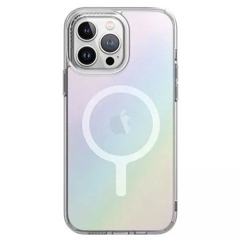 Etui UNIQ LifePro Xtreme do iPhone 15 Pro Max 6.7" Magclick Charging opal/iridescent