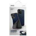 Etui UNIQ Transforma do iPhone 15 Pro 6.1" Magclick Charging niebieski/electric blue