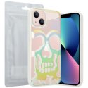 ETUI SKULL IPHONE 12 HOLO WHITE / BIAŁY