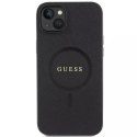 Etui Guess GUHMP15MPSAHMCK do iPhone 15 Plus 6.7"hardcase Saffiano MagSafe czarny/black