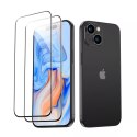 Szkło hartowane ESR Tempered Glass 2-Pack do Apple iPhone 15 Black