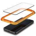 Szkło hartowane Spigen Alm Glass FC 2-Pack do Apple iPhone 15 Plus Black