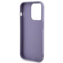 Etui Guess GUHCP15LPSFDGSU do iPhone 15 Pro 6.1" fioletowy/purple hardcase Sequin Script Metal