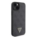 Etui Guess GUHCP15MP4TDSCPK do iPhone 15 Plus 6.7" hardcase Crossbody 4G Metal Logo czarny/black