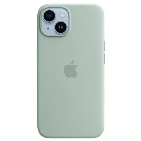 Oryginalne Etui ochronne na telefon Apple MPT13ZM/A do Apple iPhone 14 Pro 6,1" MagSafe zielony/succulent Silicone Case