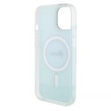 Etui Guess GUHMP15SHITSQ do iPhone 15 6.1" turkusowy/turquoise hardcase IML Iridescent MagSafe