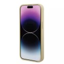 Etui Guess GUHMP15SPSAHMCB do iPhone 15 6.1" złoty/gold hardcase Saffiano MagSafe