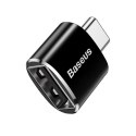 ADAPTER BASEUS USB-C/USB-C 2.4A BLACK