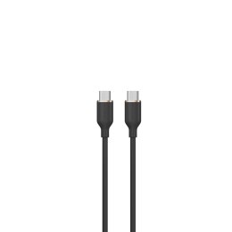 Devia kabel Jelly USB-C - USB-C 1,2 m 60W czarny