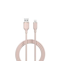 Devia kabel Jelly USB - Lightning 1,2 m 2,4A różowy