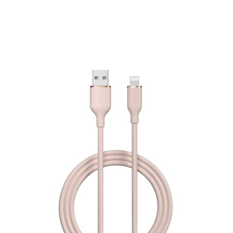 Devia kabel Jelly USB - Lightning 1,2 m 2,4A różowy