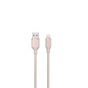 Devia kabel Jelly USB - Lightning 1,2 m 2,4A różowy