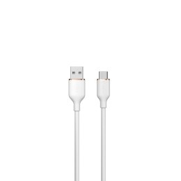 Devia kabel Jelly USB - USB-C 1,2 m 2,4A biały