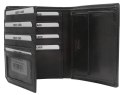 Portfel skórzany PC-108-BAR-2533 Black