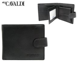 Poziomy portfel męski na dokumenty — Cavaldi
