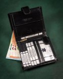 Skórzany, duży portfel męski z systemem RFID — Rovicky