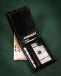 Pojemny portfel skórzany z systemem RFID — Rovicky