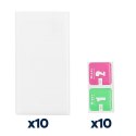 Szkło hartowane 2,5D do iPhone 14 Pro Max / 14 Plus 6,7" 10w1