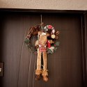 Wianek świąteczny na drzwi- renifer Ruhhy 22316