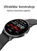 SMARTWATCH UNISEX GRAVITY GT1-8 - PULSOMETR, WŁASNE TARCZE (sg015h)