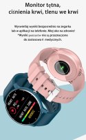 SMARTWATCH UNISEX GRAVITY GT1-8 - PULSOMETR, WŁASNE TARCZE (sg015h)