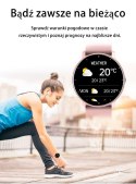 SMARTWATCH UNISEX GRAVITY GT1-8 - PULSOMETR, WŁASNE TARCZE (sg015h)