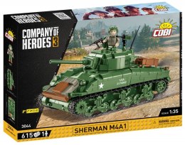 Klocki Company of Heroes 3 Sherman M4A1