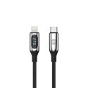 Forever kabel LCD USB-C - Lightning 1,0 m 27W czarny