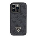 Guess nakładka do iPhone 15 Pro Max 6,7" UHCP15XP4TDSCPK czarna hardcase Crossbody 4G Metal Logo