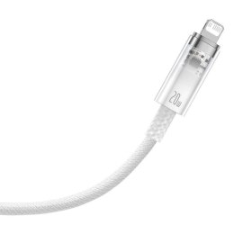 KABEL BASEUS EXPLORER SERIES 20W 1M USB-C/LIGHTNING WHITE