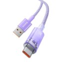 KABEL BASEUS EXPLORER SERIES USB/USB-C 100W 6A 1M FIOLET/PURPLE