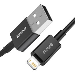 KABEL BASEUS SUPERIOR SERIES USB/ LIGHTNING 2.4 A 1M BLACK