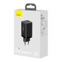 ŁAD SIEC BASEUS GaN3 PRO 2xUSB-C+USB 65W BLACK