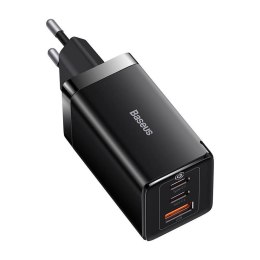 ŁAD SIEC BASEUS GaN5 PRO 2xUSB-C/USB 65W BLACK