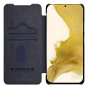 Nillkin Qin Pro Leather Case Samsung S23+/S23 Plus, BLACK / CZARNY