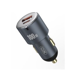 XO ŁAD SAM. CC47 PD QC 100W USB USB-C Szara