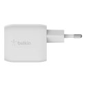 Belkin 45W DUAL USB-C GAN WALL CHARGER WITH PPS WH